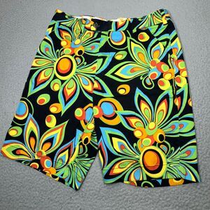 Loudmouth Golf Shorts Men 32 Bermuda Short Shagadelic Logo Pockets 10 Inseam
